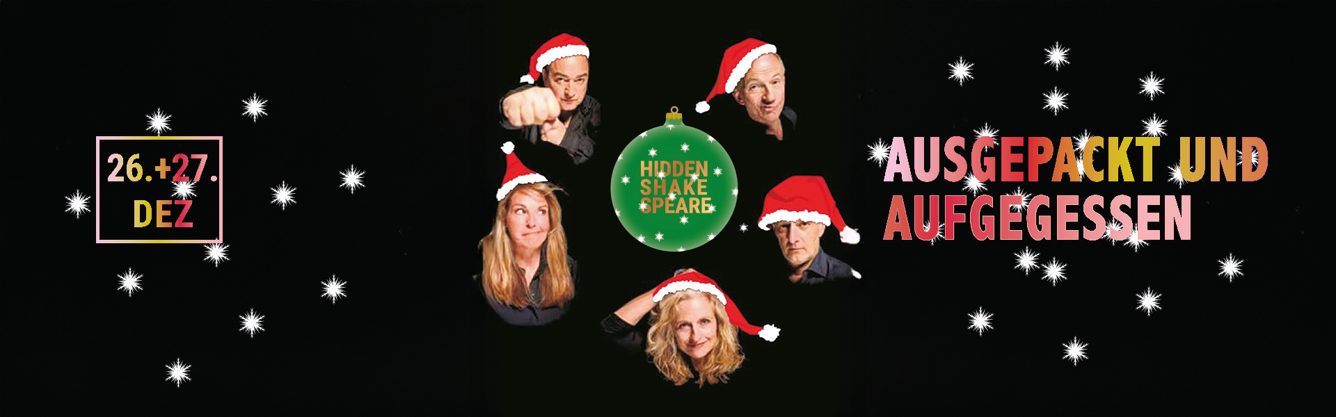 27.12.2025 20.00 hidden shakespeare - Ausgepackt und Aufgegessen